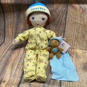 Best Pals Danny Boy 16” rag doll Baby with Teddy By the Lennon Sisters